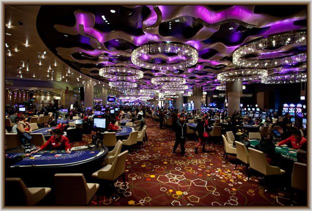 land-based casino interior